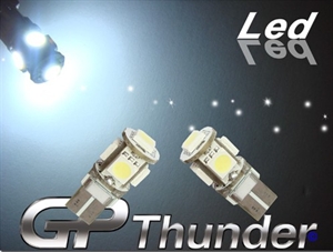 Picture of 2 X T10 No Error Code 5-LED SMD Audi BMW White