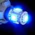 Picture of 2PCS T10 3CHIPS LIGHT 5 SMD LED BULBS 6 colors