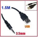 Picture of USB 2.0 - 3.5mm Male Aux iPhone 4S iPod Car stereo