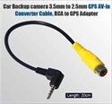 Picture of 3.5mm RCA to 2.5mm AUX GPS AV-in Converter Cable