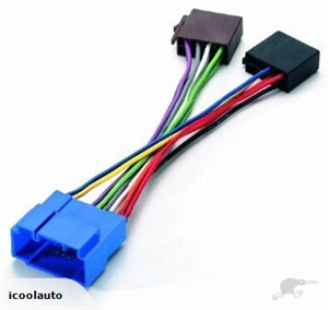 Picture of HONDA Wire Harness Stereo Wiring - Female ISO
